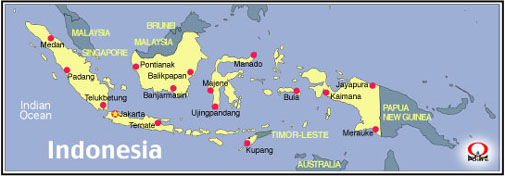 インドネシア地図 旅行情報 Map Of Indonesia