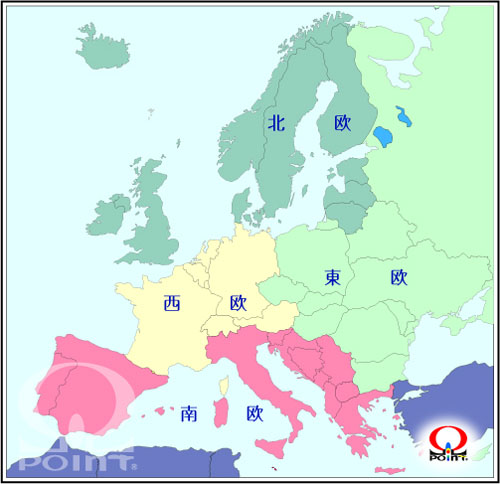 ヨーロッパ地図 無料 旅行情報 時刻 天気 国旗 Map Of Europe