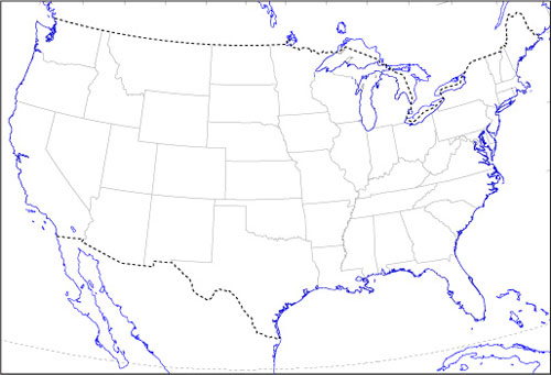 アメリカ合衆国地図 日本語 英語 州名 Map Of Usa